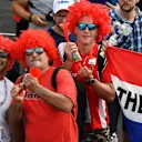 Max Verstappen (NED) Red Bull Racing fans and banners at Formula One World Championship, Rd8, French Grand Prix, Race, Paul Ricard, France, Sunday 24 June 2018. © Mark Sutton/Sutton Images