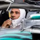 Lewis Hamilton (GBR) Mercedes-AMG F1 W09 EQ Power+ in parc ferme at Formula One World Championship, Rd8, French Grand Prix, Race, Paul Ricard, France, Sunday 24 June 2018. © Manuel Goria/Sutton Images