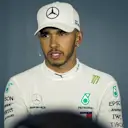 Lewis Hamilton (GBR) Mercedes-AMG F1 in the Press Conference at Formula One World Championship, Rd8, French Grand Prix, Race, Paul Ricard, France, Sunday 24 June 2018. © Manuel Goria/Sutton Images