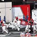 Marcus Ericsson (SWE) Alfa Romeo Sauber C37 pit stop at Formula One World Championship, Rd8, French Grand Prix, Race, Paul Ricard, France, Sunday 24 June 2018. © Jerry Andre/Sutton Images