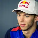 Pierre Gasly (FRA) Scuderia Toro Rosso in the Press Conference at Formula One World Championship, Rd8, French Grand Prix, Preparations, Paul Ricard, France, Thursday 21 June 2018. © Manuel Goria/Sutton Images