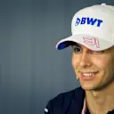 Esteban Ocon (FRA) Force India F1 in the Press Conference at Formula One World Championship, Rd8, French Grand Prix, Preparations, Paul Ricard, France, Thursday 21 June 2018. © Manuel Goria/Sutton Images