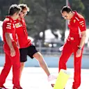 Sebastian Vettel (GER) Ferrari walks the track at Formula One World Championship, Rd8, French Grand Prix, Preparations, Paul Ricard, France, Thursday 21 June 2018. © Manuel Goria/Sutton Images
