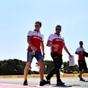 Marcus Ericsson (SWE) Alfa Romeo Sauber F1 Team walks the track at Formula One World Championship, Rd8, French Grand Prix, Preparations, Paul Ricard, France, Thursday 21 June 2018. © Mark Sutton/Sutton Images