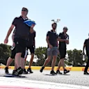 Romain Grosjean (FRA) Haas F1 walks the track at Formula One World Championship, Rd8, French Grand Prix, Preparations, Paul Ricard, France, Thursday 21 June 2018. © Mark Sutton/Sutton Images