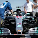 Mercedes-AMG F1 W09 EQ Power+ nose and front wing at Formula One World Championship, Rd8, French Grand Prix, Preparations, Paul Ricard, France, Thursday 21 June 2018. © Manuel Goria/Sutton Images