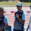 Lance Stroll (CDN) Williams walks the trackj with Luca Baldisserri (ITA) Williams Race Engineer at Formula One World Championship, Rd8, French Grand Prix, Preparations, Paul Ricard, France, Thursday 21 June 2018. © Mark Sutton/Sutton Images