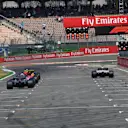 Practice starts at Formula One World Championship, Rd11, German Grand Prix, Practice, Hockenheim, Germany, Friday 20 July 2018. © Jerry Andre/Sutton Images