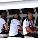 Frederic Vasseur (FRA) Alfa Romeo Sauber F1 Team, Team Principal in the pit wall gantry at Formula One World Championship, Rd11, German Grand Prix, Practice, Hockenheim, Germany, Friday 20 July 2018. © Mark Sutton/Sutton Images