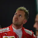 Sebastian Vettel (GER) Ferrari at Formula One World Championship, Rd11, German Grand Prix, Qualifying, Hockenheim, Germany, Saturday 21 July 2018. © Jerry Andre/Sutton Images