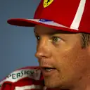 Kimi Raikkonen (FIN) Ferrari in Press Conference at Formula One World Championship, Rd11, German Grand Prix, Qualifying, Hockenheim, Germany, Saturday 21 July 2018. © Manuel Goria/Sutton Images