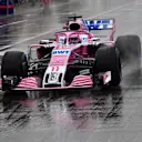 Sergio Perez (MEX) Force India VJM11 at Formula One World Championship, Rd11, German Grand Prix, Qualifying, Hockenheim, Germany, Saturday 21 July 2018. © Jerry Andre/Sutton Images