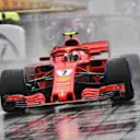 Kimi Raikkonen (FIN) Ferrari SF-71H at Formula One World Championship, Rd11, German Grand Prix, Qualifying, Hockenheim, Germany, Saturday 21 July 2018. © Jerry Andre/Sutton Images
