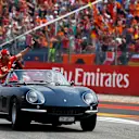 Sebastian Vettel (GER) Ferrari on the drivers parade Formula One World Championship, Rd11, German Grand Prix, Race, Hockenheim, Germany, Sunday 22 July 2018. © Manuel Goria/Sutton Images