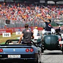 Drivers parade at Formula One World Championship, Rd11, German Grand Prix, Race, Hockenheim, Germany, Sunday 22 July 2018. © Manuel Goria/Sutton Images