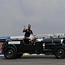 Daniel Ricciardo (AUS) Red Bull Racing on the drivers parade at Formula One World Championship, Rd11, German Grand Prix, Race, Hockenheim, Germany, Sunday 22 July 2018. © Mark Sutton/Sutton Images