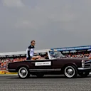 Sergey Sirotkin (RUS) Williams on the drivers parade at Formula One World Championship, Rd11, German Grand Prix, Race, Hockenheim, Germany, Sunday 22 July 2018. © Mark Sutton/Sutton Images