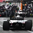 Kevin Magnussen (DEN) Haas VF-18 pit stop at Formula One World Championship, Rd11, German Grand Prix, Race, Hockenheim, Germany, Sunday 22 July 2018. © Mark Sutton/Sutton Images