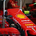 Ferrari SF-71H nose and front wing at Formula One World Championship, Rd11, German Grand Prix, Preparations, Hockenheim, Germany, Thursday 19 July 2018. © Jerry Andre/Sutton Images