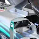 Mercedes-AMG F1 W09 EQ Power+ mirror detail at Formula One World Championship, Rd11, German Grand Prix, Preparations, Hockenheim, Germany, Thursday 19 July 2018. © Mark Sutton/Sutton Images