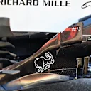 Haas VF-18 barge board detail at Formula One World Championship, Rd11, German Grand Prix, Preparations, Hockenheim, Germany, Thursday 19 July 2018. © Mark Sutton/Sutton Images