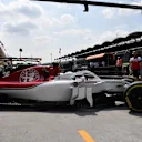 Antonio Giovinazzi (ITA) Alfa Romeo Sauber C37 at Formula One World Championship, Rd12, Hungarian Grand Prix, Practice, Hungaroring, Hungary, Friday 27 July 2018. © Mark Sutton/Sutton Images