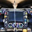 Mercedes-AMG F1 W09 EQ Power+ steering wheel at Formula One World Championship, Rd12, Hungarian Grand Prix, Qualifying, Hungaroring, Hungary, Saturday 28 July 2018. © Mark Sutton/Sutton Images