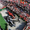 Podium celebrations at Formula One World Championship, Rd12, Hungarian Grand Prix, Race, Hungaroring, Hungary, Sunday 29 July 2018. © Mark Sutton/Sutton Images