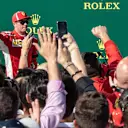 Kimi Raikkonen (FIN) Ferrari celebrates in parc ferme at Formula One World Championship, Rd12, Hungarian Grand Prix, Race, Hungaroring, Hungary, Sunday 29 July 2018. © Manuel Goria/Sutton Images