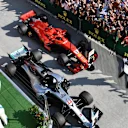 Race winner Lewis Hamilton (GBR) Mercedes-AMG F1 celebrates on the podium at Formula One World Championship, Rd12, Hungarian Grand Prix, Race, Hungaroring, Hungary, Sunday 29 July 2018. © Mark Sutton/Sutton Images