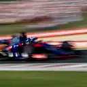Brendon Hartley (NZL) Scuderia Toro Rosso STR13 at Formula One World Championship, Rd12, Hungarian Grand Prix, Race, Hungaroring, Hungary, Sunday 29 July 2018. © Manuel Goria/Sutton Images