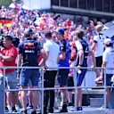 Drivers parade at Formula One World Championship, Rd12, Hungarian Grand Prix, Race, Hungaroring, Hungary, Sunday 29 July 2018. © Mark Sutton/Sutton Images