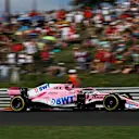 Sergio Perez (MEX) Force India VJM11 at Formula One World Championship, Rd12, Hungarian Grand Prix, Race, Hungaroring, Hungary, Sunday 29 July 2018. © Manuel Goria/Sutton Images