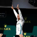 Race winner Lewis Hamilton (GBR) Mercedes-AMG F1 celebrates in parc ferme at Formula One World Championship, Rd12, Hungarian Grand Prix, Race, Hungaroring, Hungary, Sunday 29 July 2018. © Manuel Goria/Sutton Images