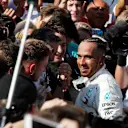 Race winner Lewis Hamilton (GBR) Mercedes-AMG F1 celebrates in parc ferme at Formula One World Championship, Rd12, Hungarian Grand Prix, Race, Hungaroring, Hungary, Sunday 29 July 2018. © Manuel Goria/Sutton Images