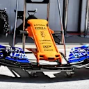 McLaren MCL33 nose and front wing at Formula One World Championship, Rd12, Hungarian Grand Prix, Preparations, Hungaroring, Hungary, Thursday 26 July 2018. © Mark Sutton/Sutton Images