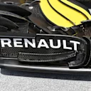 Renault Sport F1 Team RS18 front wing detail at Formula One World Championship, Rd12, Hungarian Grand Prix, Preparations, Hungaroring, Hungary, Thursday 26 July 2018. © Mark Sutton/Sutton Images