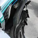 Mercedes-AMG F1 W09 EQ Power+ nose detail at Formula One World Championship, Rd12, Hungarian Grand Prix, Preparations, Hungaroring, Hungary, Thursday 26 July 2018. © Mark Sutton/Sutton Images