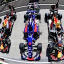 Cars at scrutineering at Formula One World Championship, Rd12, Hungarian Grand Prix, Preparations, Hungaroring, Hungary, Thursday 26 July 2018. © Jerry Andre/Sutton Images