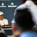 Valtteri Bottas (FIN) Mercedes-AMG F1 in the Press Conference at Formula One World Championship, Rd12, Hungarian Grand Prix, Preparations, Hungaroring, Hungary, Thursday 26 July 2018. © Manuel Goria/Sutton Images