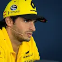 Carlos Sainz jr (ESP) Renault Sport F1 Team in the Press Conference at Formula One World Championship, Rd12, Hungarian Grand Prix, Preparations, Hungaroring, Hungary, Thursday 26 July 2018. © Manuel Goria/Sutton Images