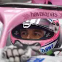Sergio Perez, Racing Point Force India VJM11 at Formula One World Championship, Rd14, Italian Grand Prix, Practice, Monza, Italy, Friday 31 August 2018. © Mark Sutton/Sutton Images