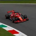 Sebastian Vettel, Ferrari SF71H at Formula One World Championship, Rd14, Italian Grand Prix, Qualifying, Monza, Italy, Saturday 1 September 2018. © Manuel Goria/Sutton Images