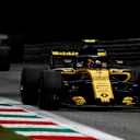 Carlos Sainz, Renault Sport F1 Team R.S. 18 and Nico Hulkenberg, Renault Sport F1 Team R.S. 18 at Formula One World Championship, Rd14, Italian Grand Prix, Qualifying, Monza, Italy, Saturday 1 September 2018. © Manuel Goria/Sutton Images