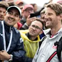 Romain Grosjean, Haas F1 Team fans selfie at Formula One World Championship, Rd14, Italian Grand Prix, Qualifying, Monza, Italy, Saturday 1 September 2018. © Manuel Goria/Sutton Images