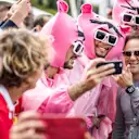 Felipe Massa and Pink Panthers at Formula One World Championship, Rd14, Italian Grand Prix, Qualifying, Monza, Italy, Saturday 1 September 2018. © Manuel Goria/Sutton Images