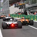 Romain Grosjean, Haas F1 Team VF-18 at Formula One World Championship, Rd14, Italian Grand Prix, Qualifying, Monza, Italy, Saturday 1 September 2018. © Mark Sutton/Sutton Images
