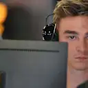 Artem Markelov in the Renault Sport F1 Team garage at Formula One World Championship, Rd14, Italian Grand Prix, Qualifying, Monza, Italy, Saturday 1 September 2018. © Mark Sutton/Sutton Images