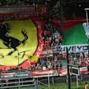 Ferrari fans and giant Ferrari flag at Formula One World Championship, Rd14, Italian Grand Prix, Qualifying, Monza, Italy, Saturday 1 September 2018. © Jerry Andre/Sutton Images