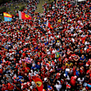 Fans celebrate on the track at Formula One World Championship, Rd14, Italian Grand Prix, Race, Monza, Italy, Sunday 2 September 2018. © Jerry Andre/Sutton Images